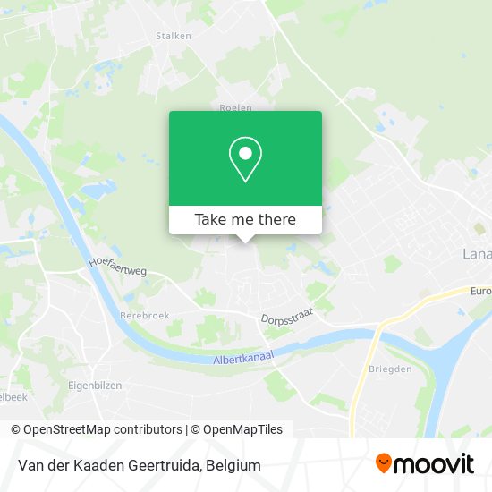 Van der Kaaden Geertruida plan