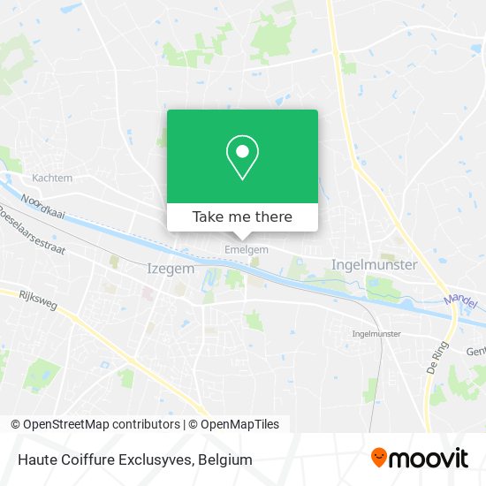 Haute Coiffure Exclusyves map