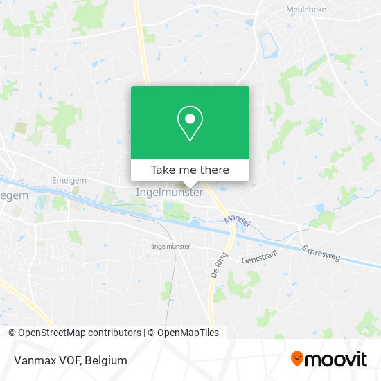 Vanmax VOF map