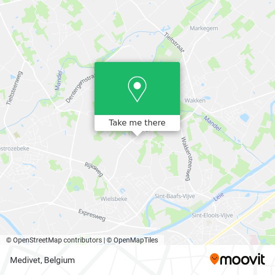 Medivet map