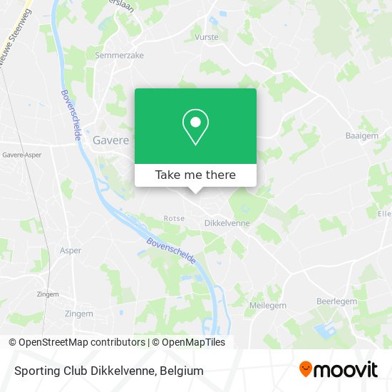 Sporting Club Dikkelvenne plan