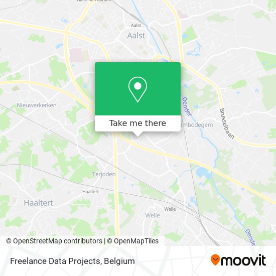 Freelance Data Projects map