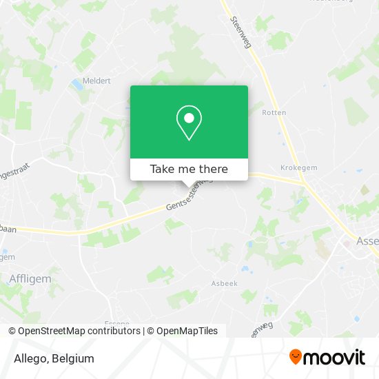 Allego map