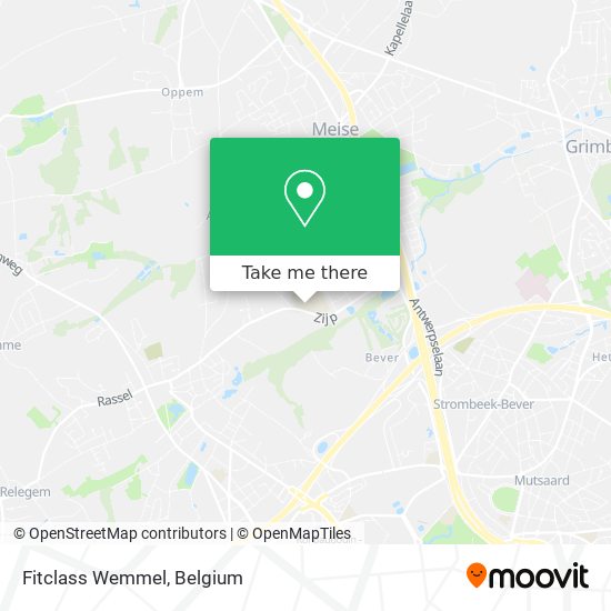 Fitclass Wemmel map