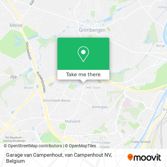 Garage van Campenhout, van Campenhout NV map