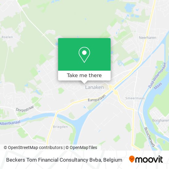 Beckers Tom Financial Consultancy Bvba map