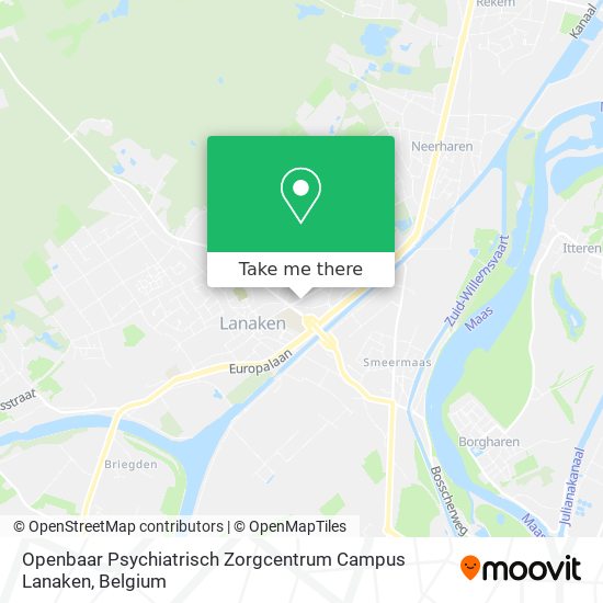 Openbaar Psychiatrisch Zorgcentrum Campus Lanaken map