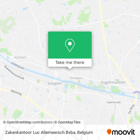 Zakenkantoor Luc Allemeersch Bvba plan