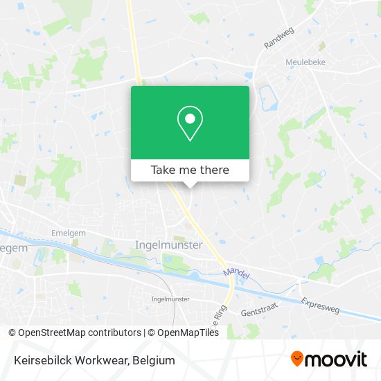 Keirsebilck Workwear map