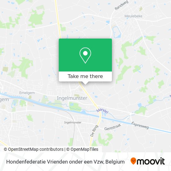 Hondenfederatie Vrienden onder een Vzw map