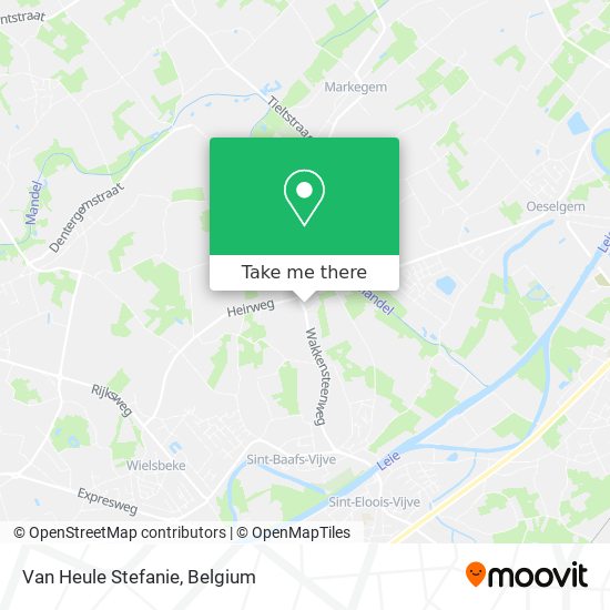 Van Heule Stefanie map