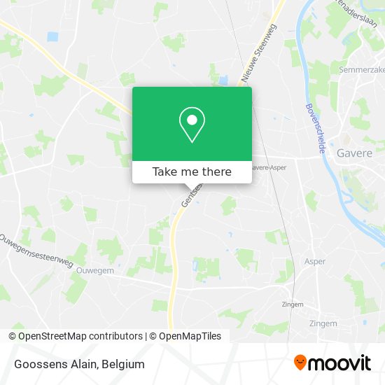 Goossens Alain map