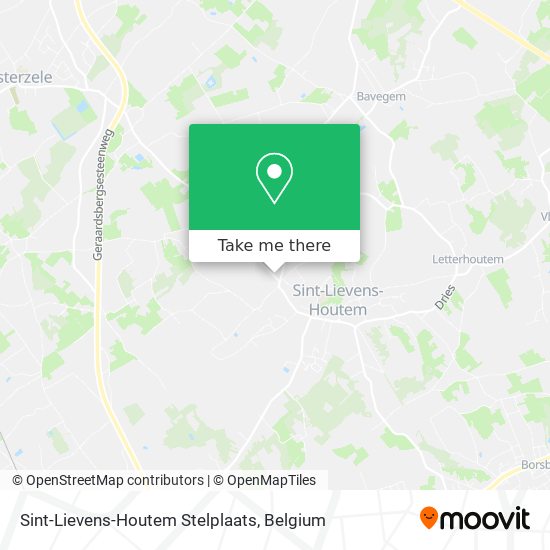 Sint-Lievens-Houtem Stelplaats map