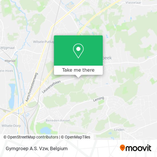 Gymgroep A.S. Vzw map