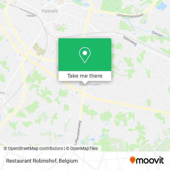 Restaurant Robinshof map