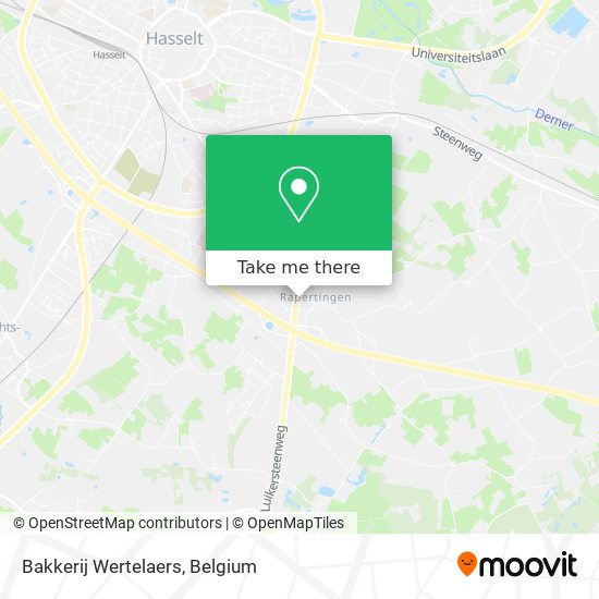 Bakkerij Wertelaers map