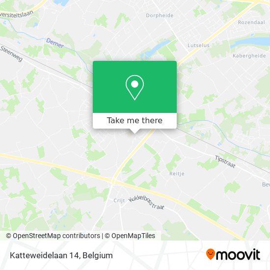 Katteweidelaan 14 plan