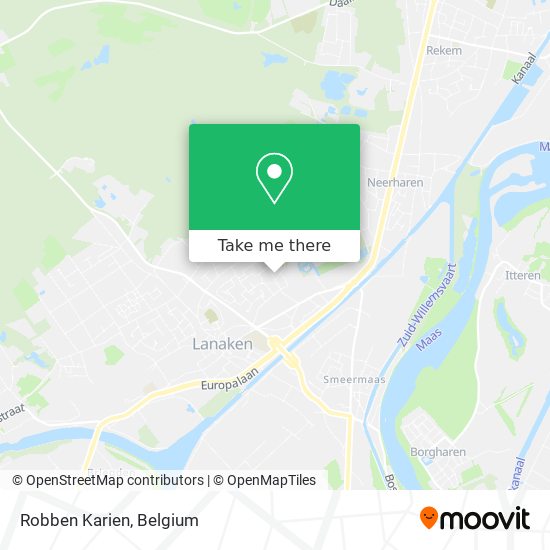 Robben Karien map