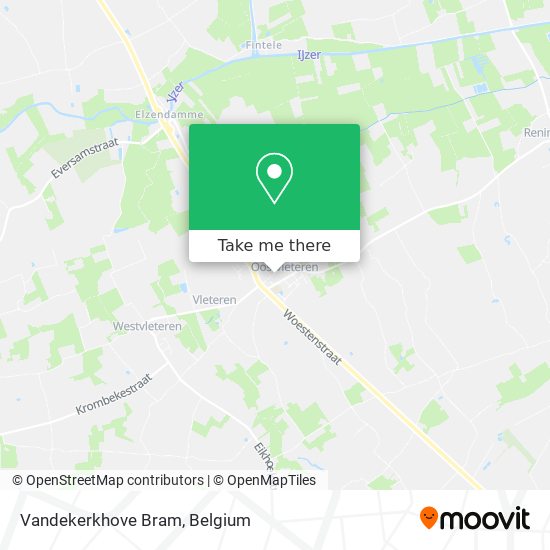 Vandekerkhove Bram map