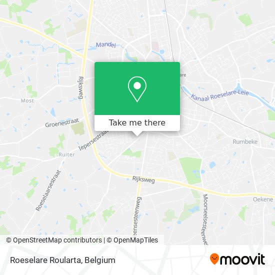 Roeselare Roularta map