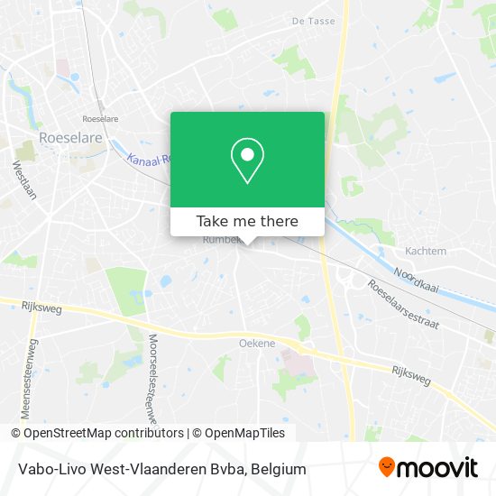 Vabo-Livo West-Vlaanderen Bvba map