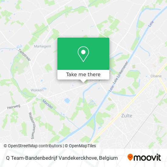 Q Team-Bandenbedrijf Vandekerckhove plan