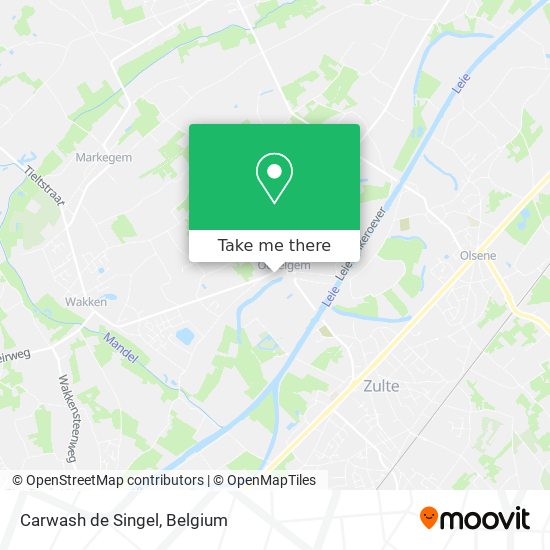 Carwash de Singel map