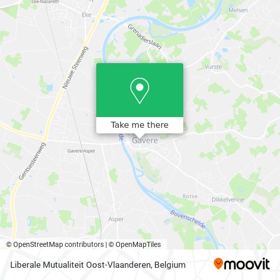 Liberale Mutualiteit Oost-Vlaanderen plan