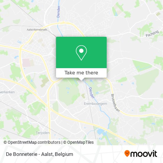 De Bonneterie - Aalst map