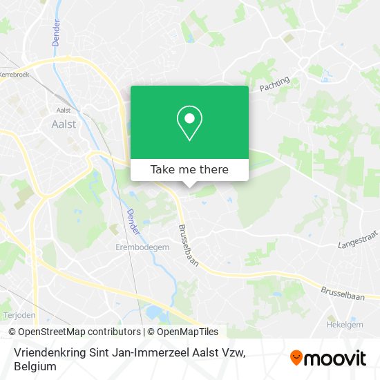 Vriendenkring Sint Jan-Immerzeel Aalst Vzw plan