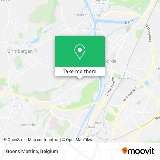 Goens Martine map