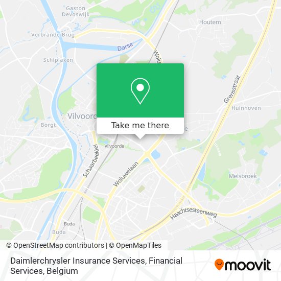 Daimlerchrysler Insurance Services, Financial Services map