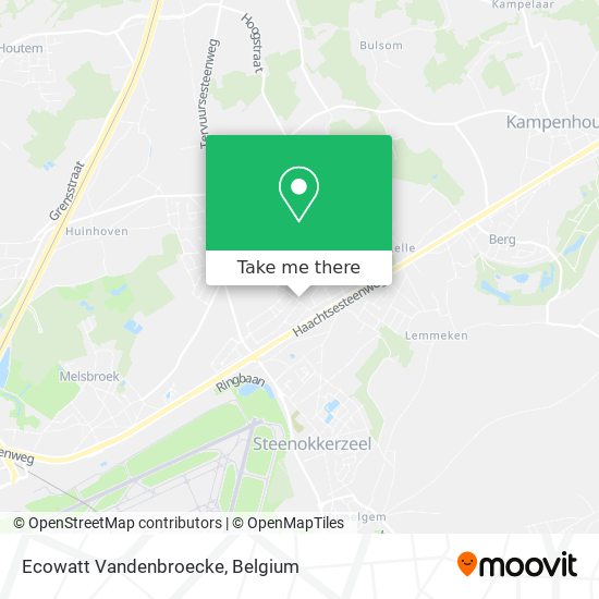 Ecowatt Vandenbroecke map