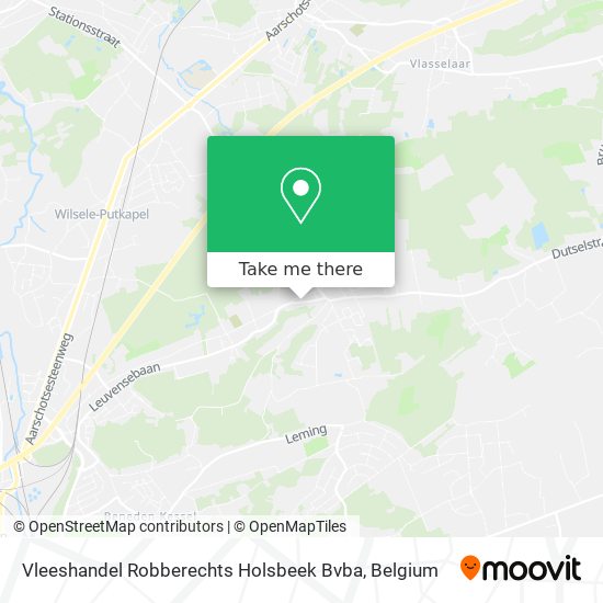 Vleeshandel Robberechts Holsbeek Bvba map