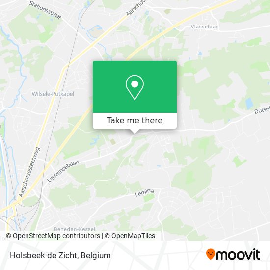 Holsbeek de Zicht map