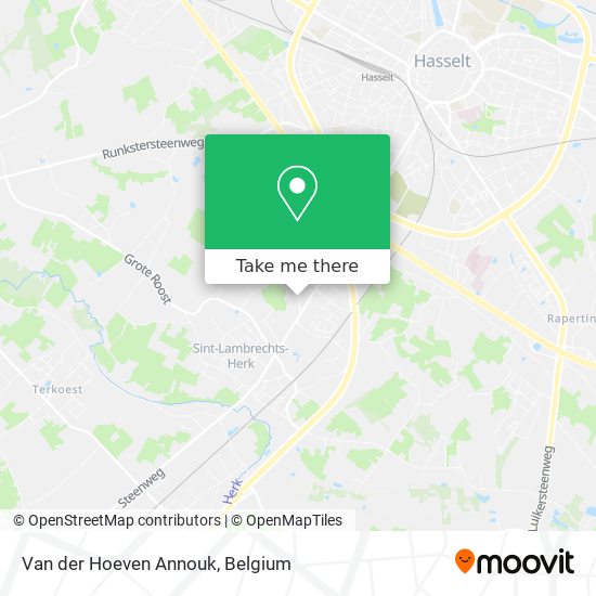 Van der Hoeven Annouk map