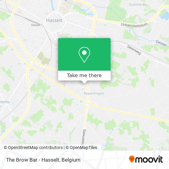 The Brow Bar - Hasselt plan