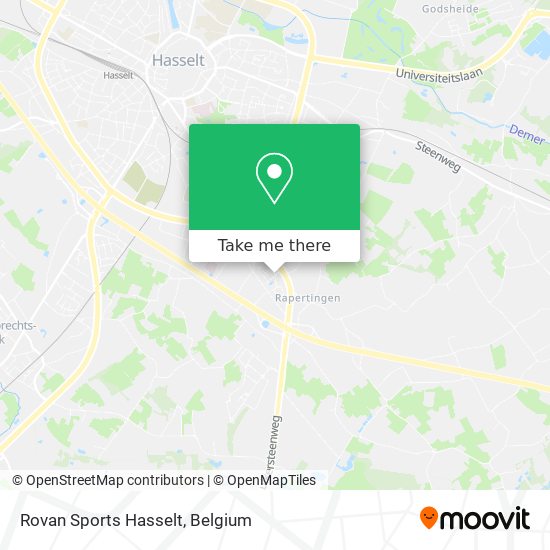 Rovan Sports Hasselt plan