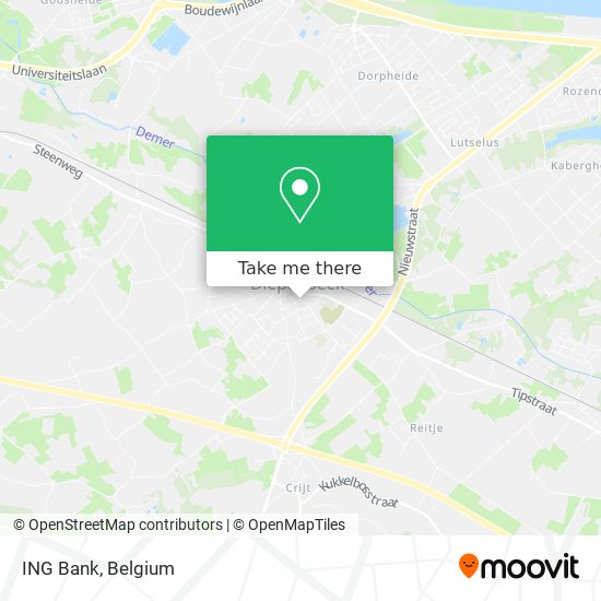 ING Bank map