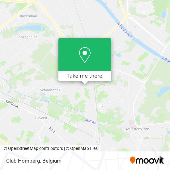 Club Homberg map