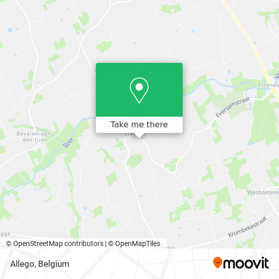 Allego map