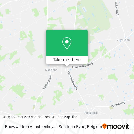 Bouwwerken Vansteenhuyse Sandrino Bvba plan