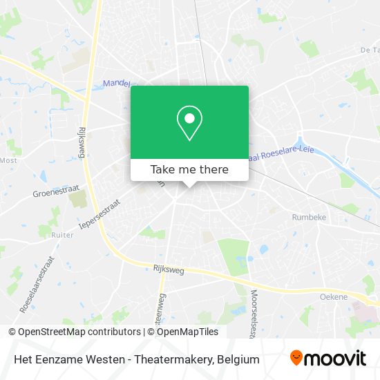 Het Eenzame Westen - Theatermakery map