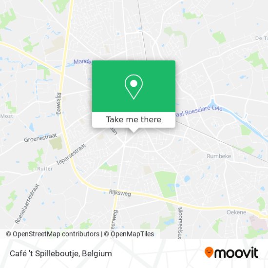 Café 't Spilleboutje map