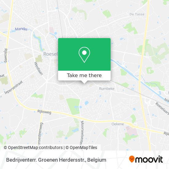 Bedrijventerr. Groenen Herdersstr. plan