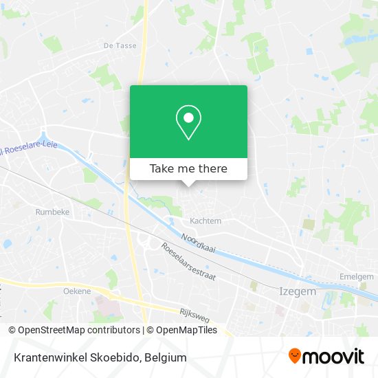 Krantenwinkel Skoebido map