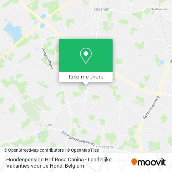 Hondenpension Hof Rosa Canina - Landelijke Vakanties voor Je Hond map