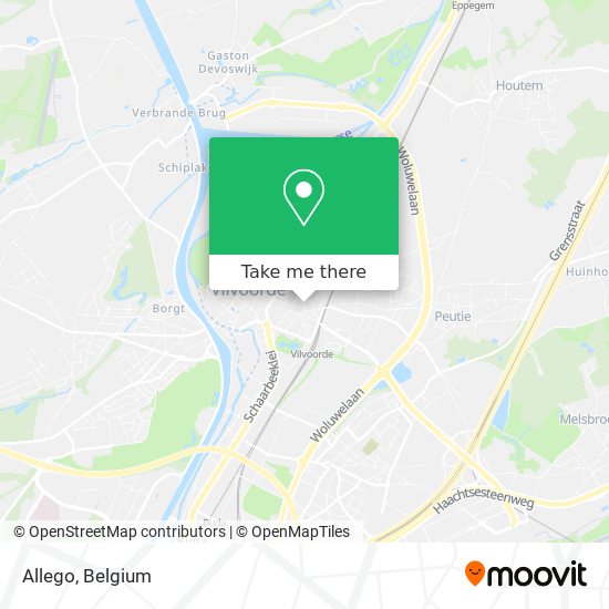 Allego map