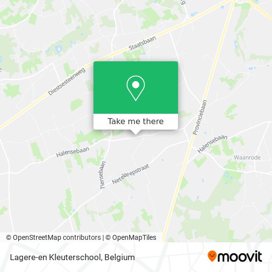 Lagere-en Kleuterschool map