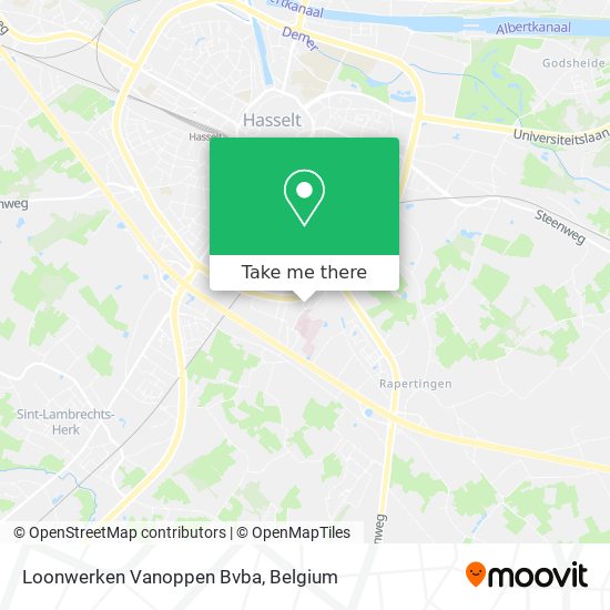 Loonwerken Vanoppen Bvba map